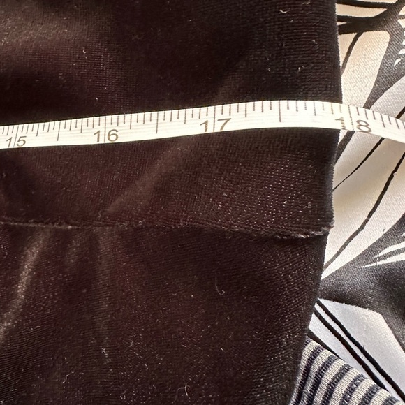 Vintage Black Velvet and red satin mesh overlay beaded dress size Large - Picture 6 of 9